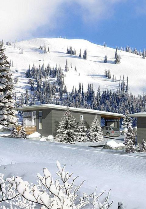 Resort 3D architectural rendering